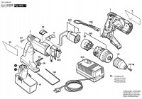 Bosch 0 601 946 542 GSR 12 VPE-2 Cordless Drill Driver 12 V / GB Spare Parts GSR12VPE-2